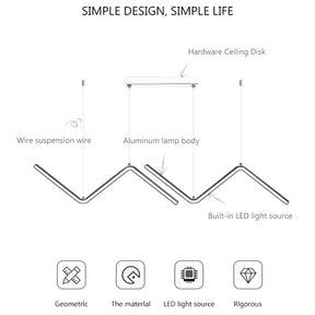 Houmee® Moderne Kronleuchte "Up&Down"