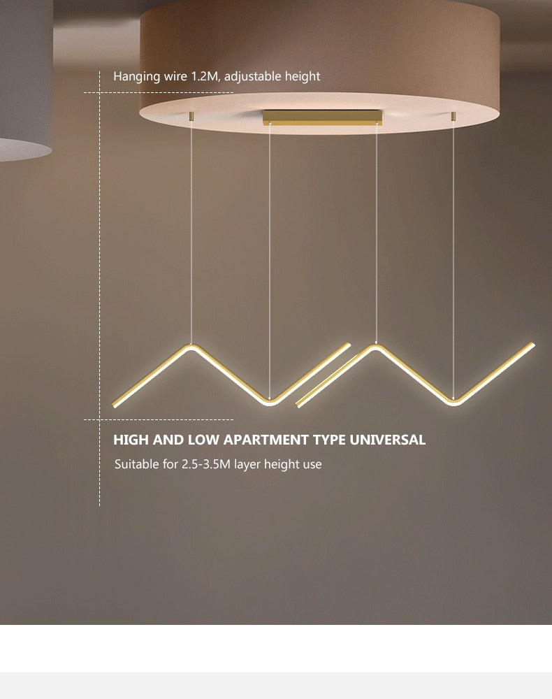 Houmee® Moderne Kronleuchte "Up&Down"