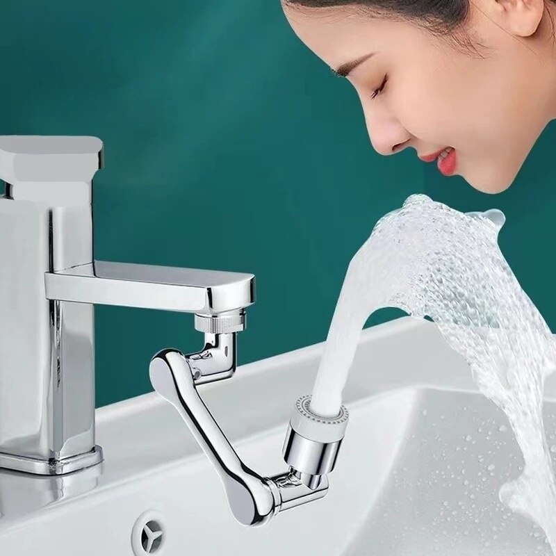 Houmee® Universeller Wasserhahnadapter Schwenkbar 1080°