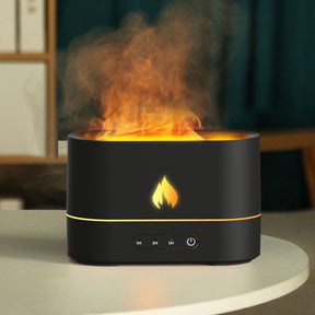 Houmee® Aroma Luftbefeuchter mit Feuer-LED